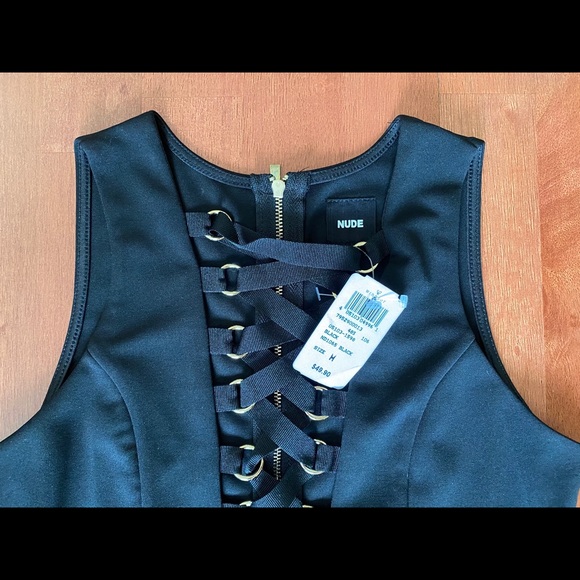 NUDE BLACK DRESS - Picture 4 of 9